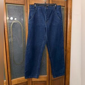 Banana Republic Dark Blue Button Fly Ladies  Jeans in Like New Condition